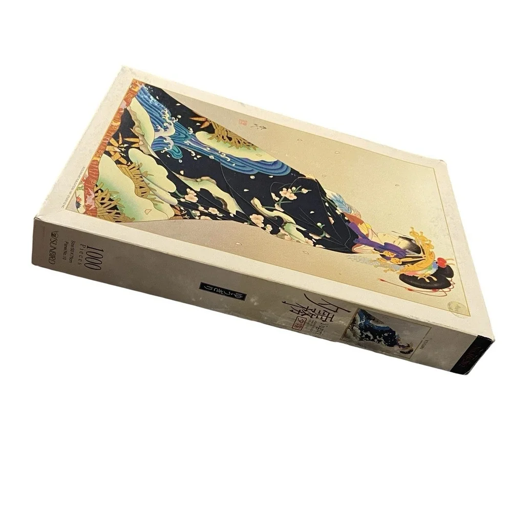 Sunbird Yugiri No.10-262 Haruyo Collection 1000 Piece Puzzle Japan 80's